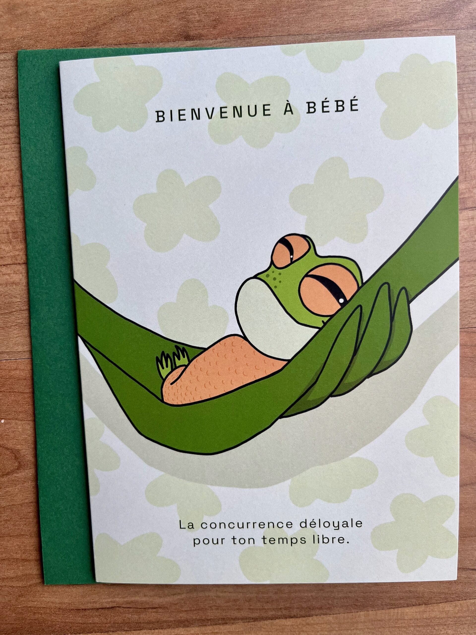 Carte Bienvenue à Bébé – Image 2